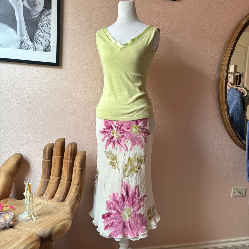 Vintage Fairy Dainty Pastel Green Blouse